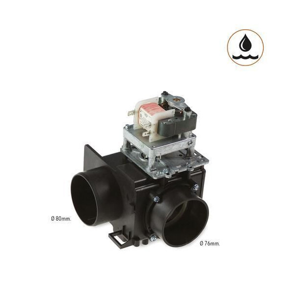 Válvula descarga de água MDB-O-3RA 3" 90° NA 230V