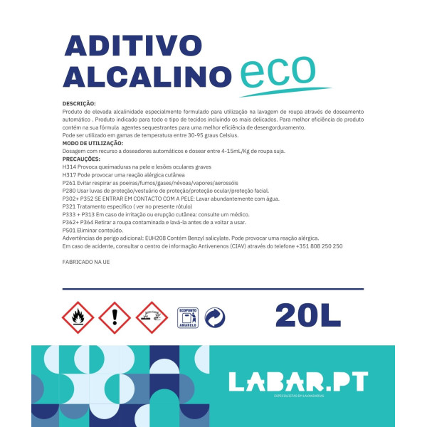 Aditivo Alcalino PreWash LS ECO (20 litros)