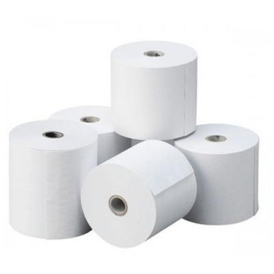 Papel térmico branco 57x80x11