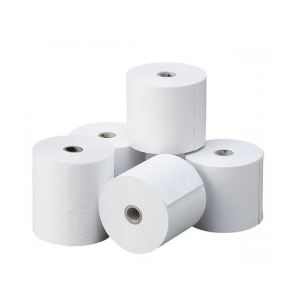 Papel térmico branco 57x80x11