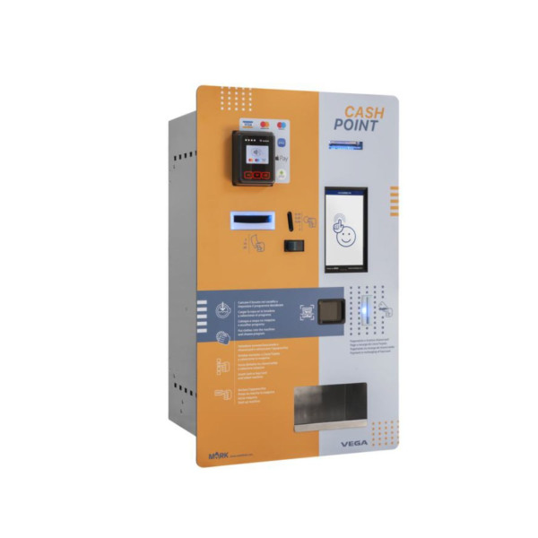 Caixa de Pagamento centralizada VEGA Touch, ecrã 7