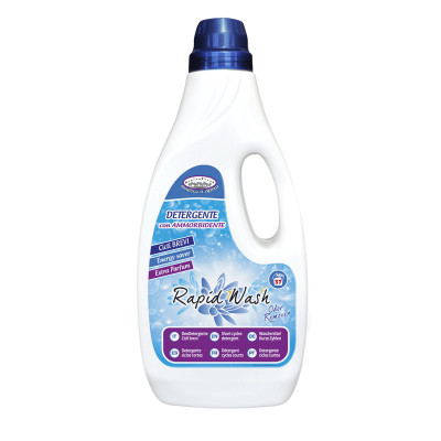 Detergente ciclos rápidos