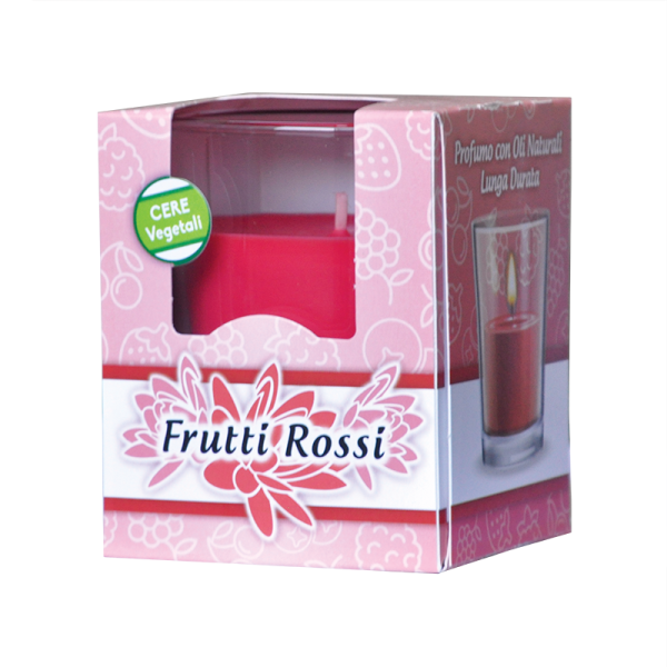 Vela Perfumada Frutos Vermelhos