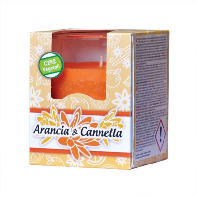 Vela perfumada Laranja e Canela