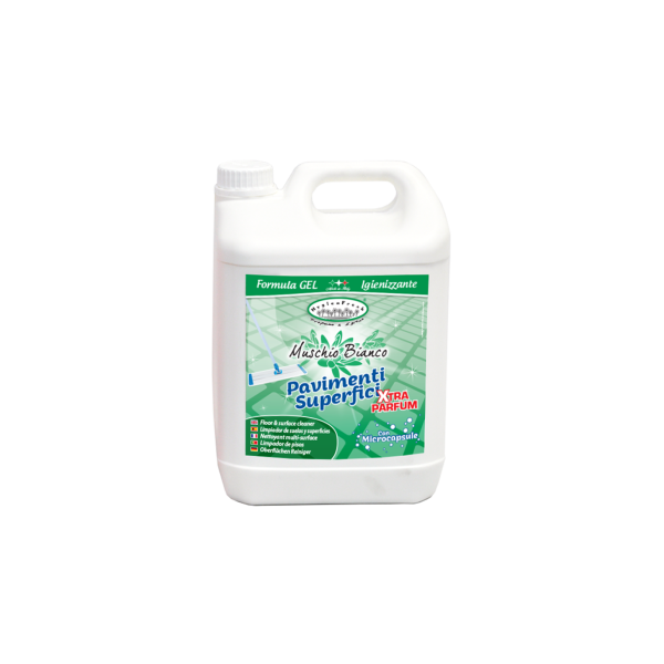 Detergente pisos e superfícies Muschio Bianco (5 litros)